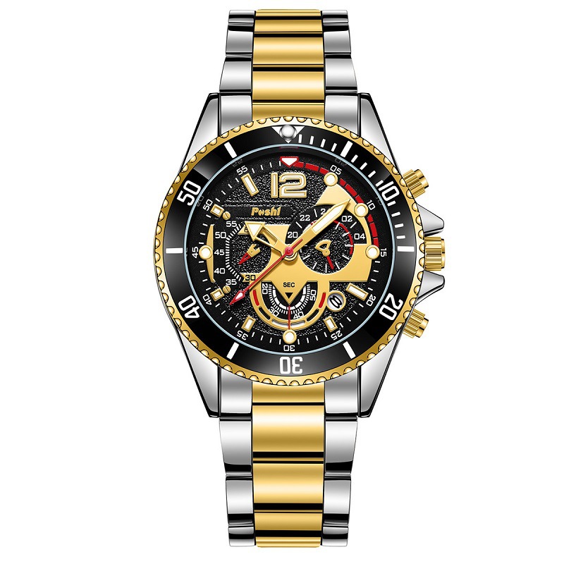 Poshi transfronterizo comercio exterior de los hombres de negocios reloj de cuarzo personalidad reloj deportivo de moda reloj electrónico reloj de los hombres