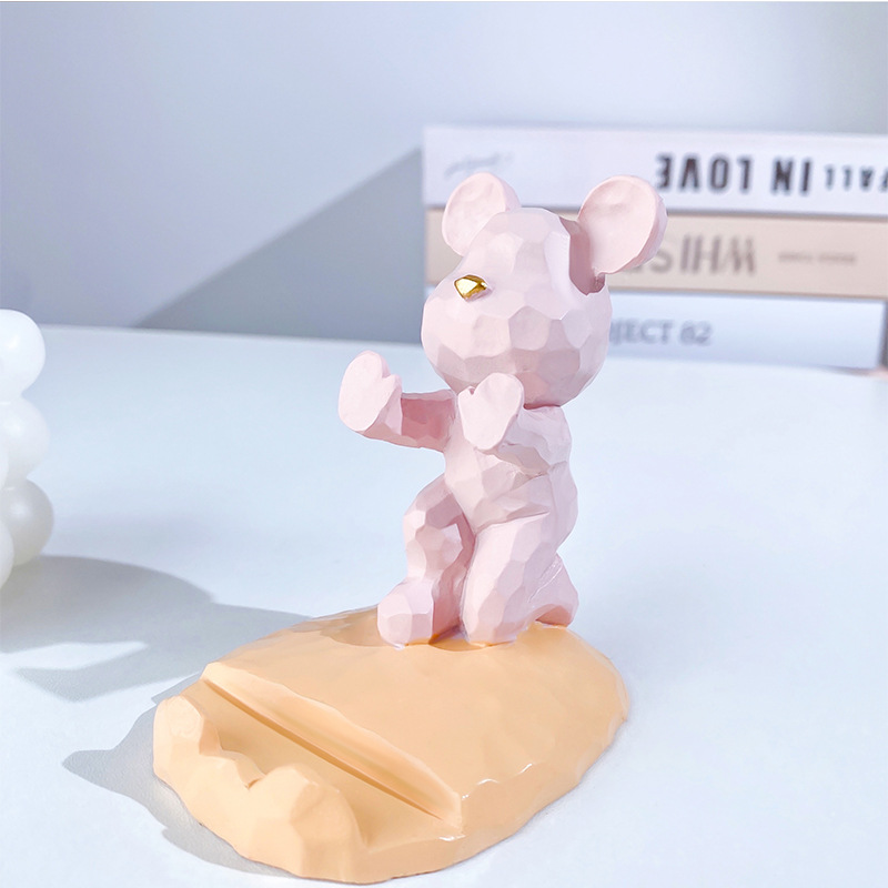 thumbnail image 1 of Soporte De Teléfono Cute Bear Para Decoración De Escritorio, 1 of 5