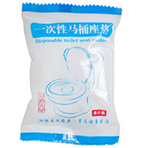 Disposable toilet seat wholesale paste travel portable maternity non-woven waterproof universal toilet seat cover toilet sticker