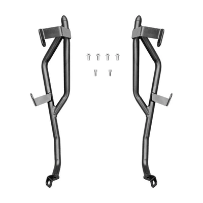 Applicable to Zongshen saikelon Motorcycle bumper - black-carbon-steel-rear-bumper