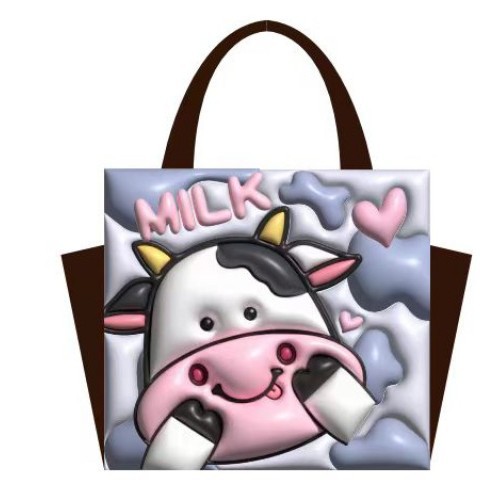 Bolsa de almuerzo portátil de gran capacidad – Aislante térmico con papel de aluminio engrosado, ideal para oficina y trabajo.