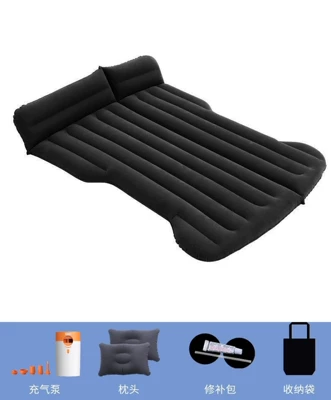 Tesla Model 3/Y Special Vehicle-mounted inflatable bed - trunk-specific-black-tesla-with-wireless-dry-battery-pump
