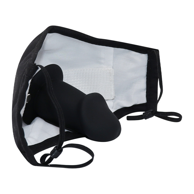 Vibrator with Passionate Threading Mouth Ball for Women, Thick Black SM Adult Sex Toy