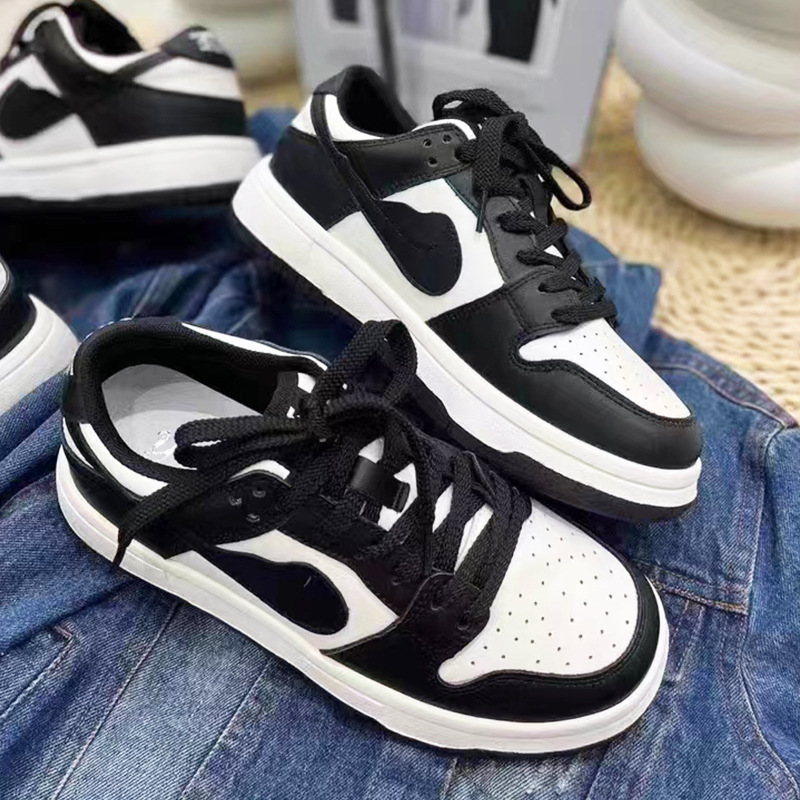 2025 nuevo estilo de pareja de corte bajo estudiante ligero zapatillas AJ a juego de color moda zapatos blancos de mujer hombre salvaje