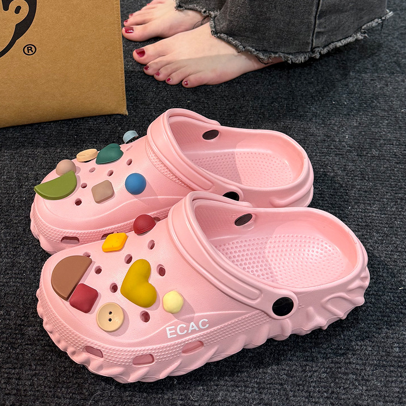 신발 버클 핑크