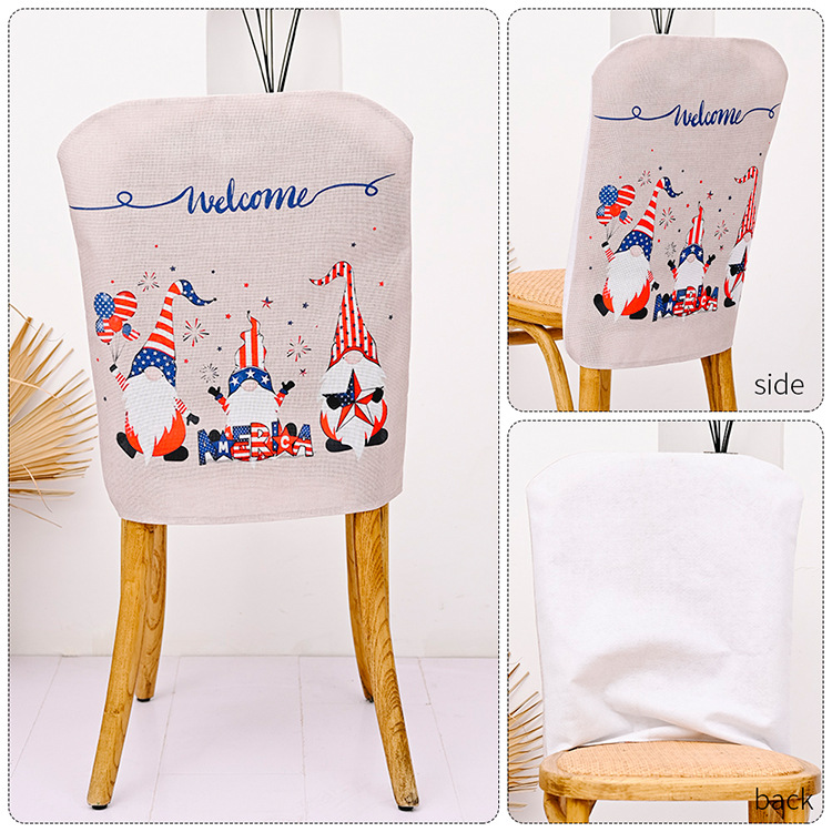 Fashion American Independence Day Chair Cover display picture 2