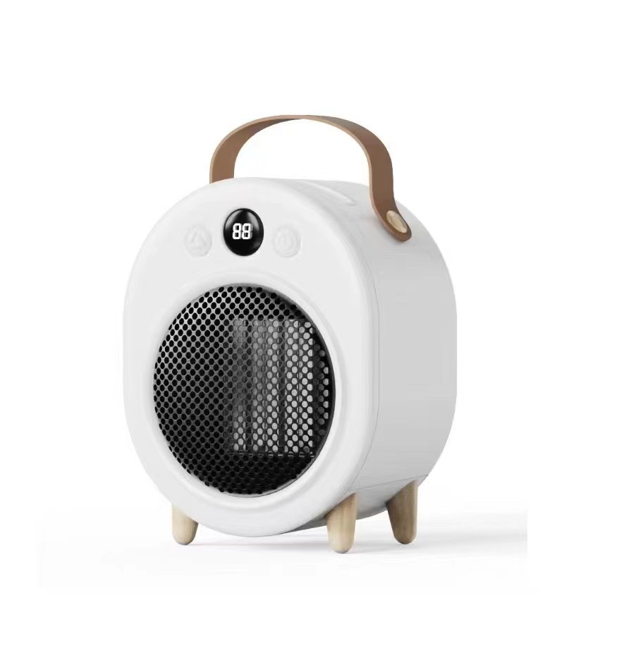 Nuevo calentador de escritorio transfronterizo pequeño hogar dormitorio portátil calentador digital calendario calefacción regalo