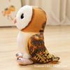 Realistic toy, plush cute doll, owl