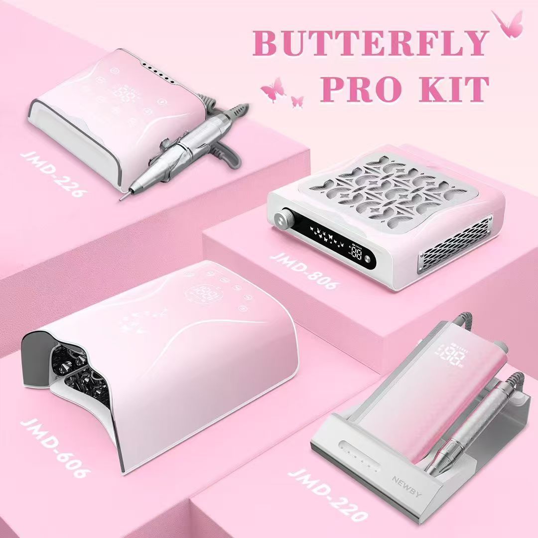 JIMDOA personalizado transfronterizo manicuría luz de terapia de luz de inducción inteligente importación de lámpara de perlas de secado rápido conveniente especial para manicuría