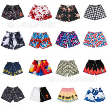 美式潮牌BKTSQD shorts运动篮球短裤欧美健身跑步休闲四分裤