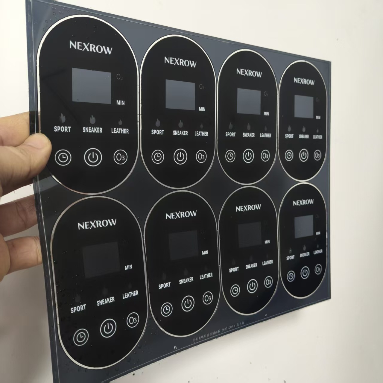 丝印亚克力盖板PC半透显示面板 亚克力视窗触控面板 PC半透明镜片