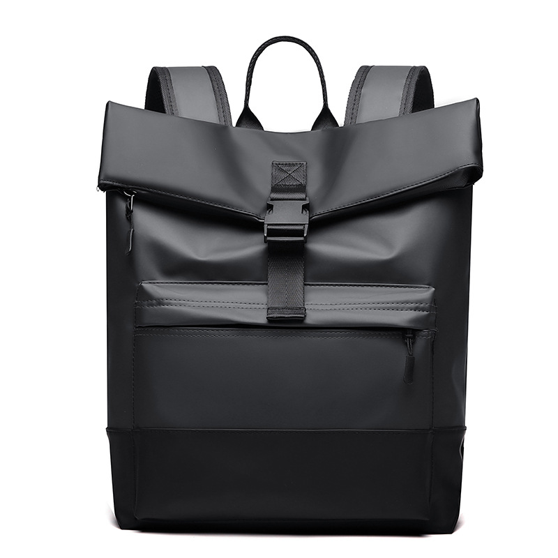 2025 nueva mochila de viaje de gran capacidad de todo fósforo de moda de película de cuero para mujer, mochila de alta gama, bolso de negocios para computadora para hombre