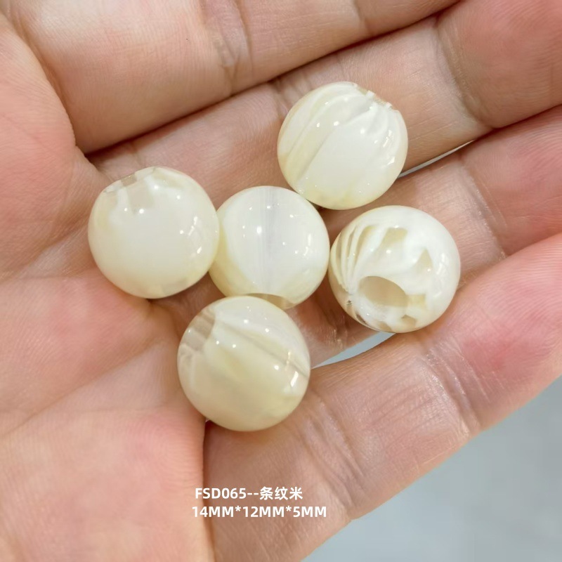 芬锦金箔烟丝大孔珠子吊扣绳盘扣头装饰扣穿绳扣现货批发中国风|undefined