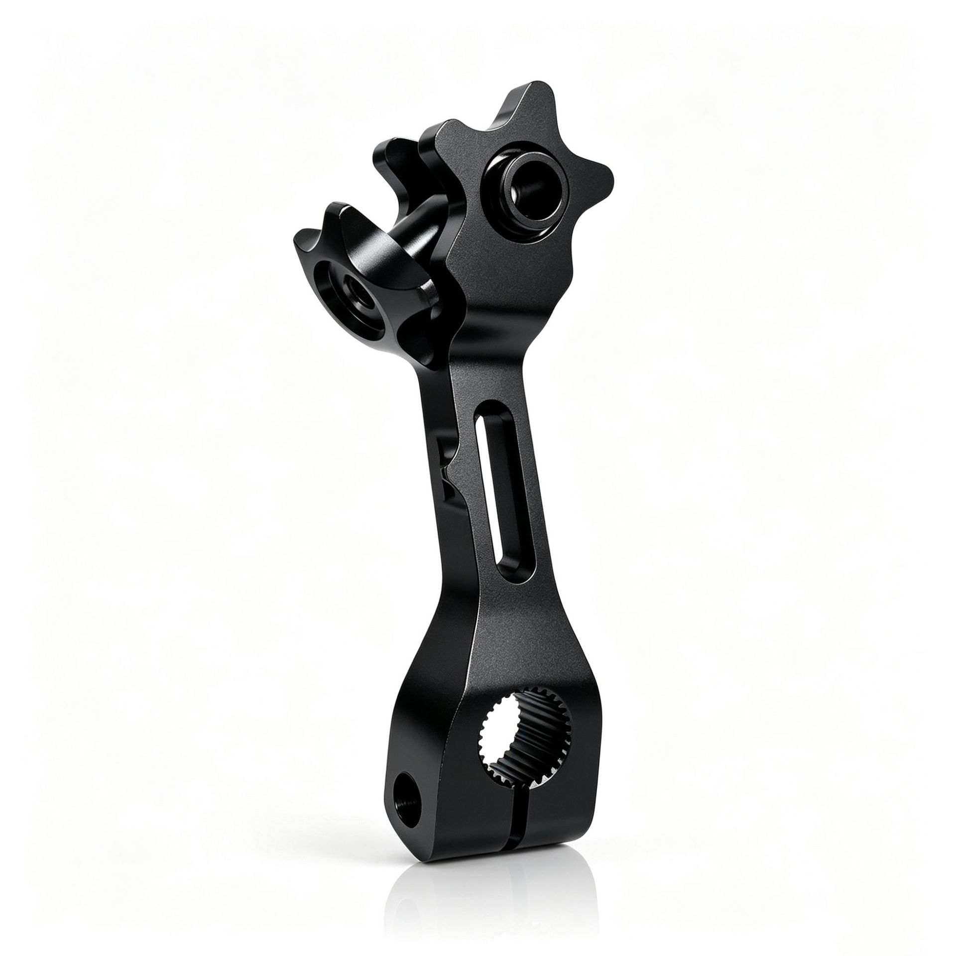 Motorcycle and Electric Vehicle Modification Parts Exclusively for Cross-Border Off-Road Use, Cnc Aluminum Alloy Brake Lever, Five-Pointed Star Rocker Arm Accessories