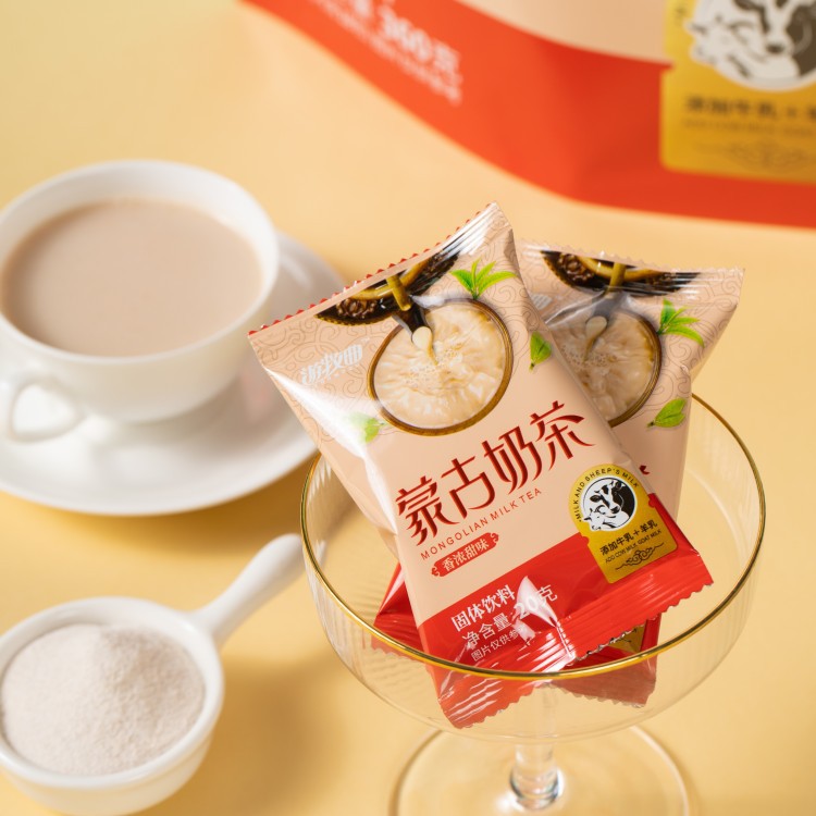Inner Mongolia milk tea salty and sweet Nomadic milk tea powder for brewing 360g bag handmade goat milk instant Mongolian milk tea