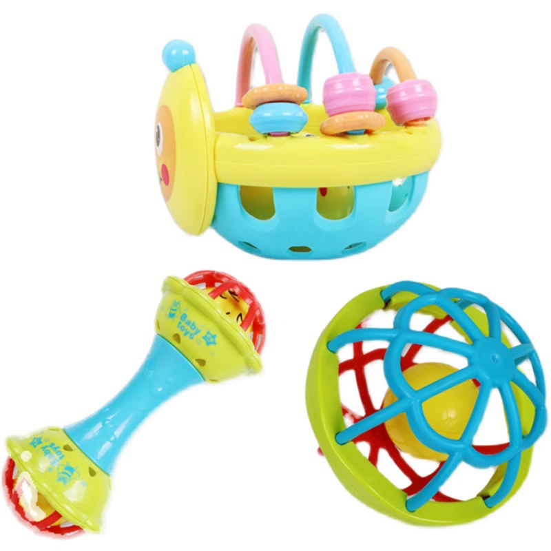 Toy for training, small bell, grabber, practice, beanbag, maracas, can bite, 3 month