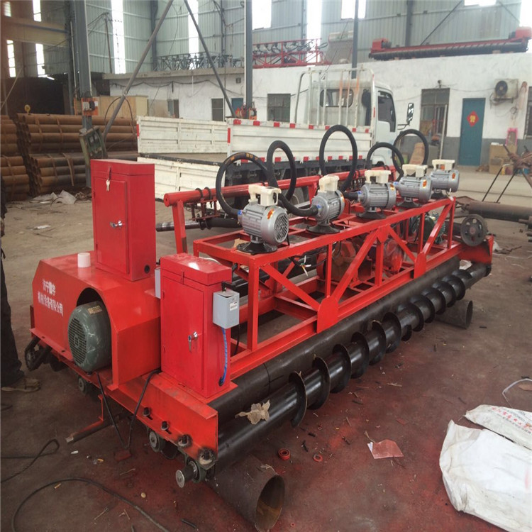 供应腾宇TYZD-5.5M 6棒 3轴+绞龙排式振捣摊铺一体机 源头工厂