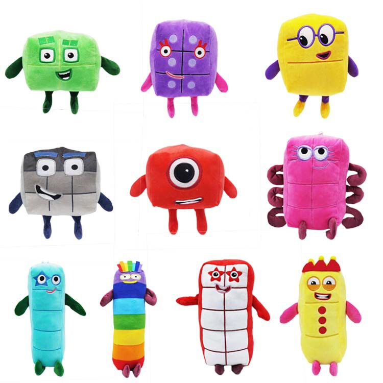 Cross-border Hot Selling European and American Numberblocks Children's Doll Digital Building Blocks Plush Toy Early Childhood Education Doll Cross-border Hot Selling European and American Numberblocks Children's Doll Digital Building Blocks Plush Toy Early Childhood Education Doll