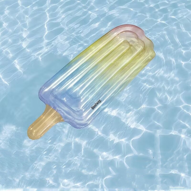 Cama flotante inflable de agua grande piscina para adultos silla de relajación cojín flotante con respaldo y portavasas