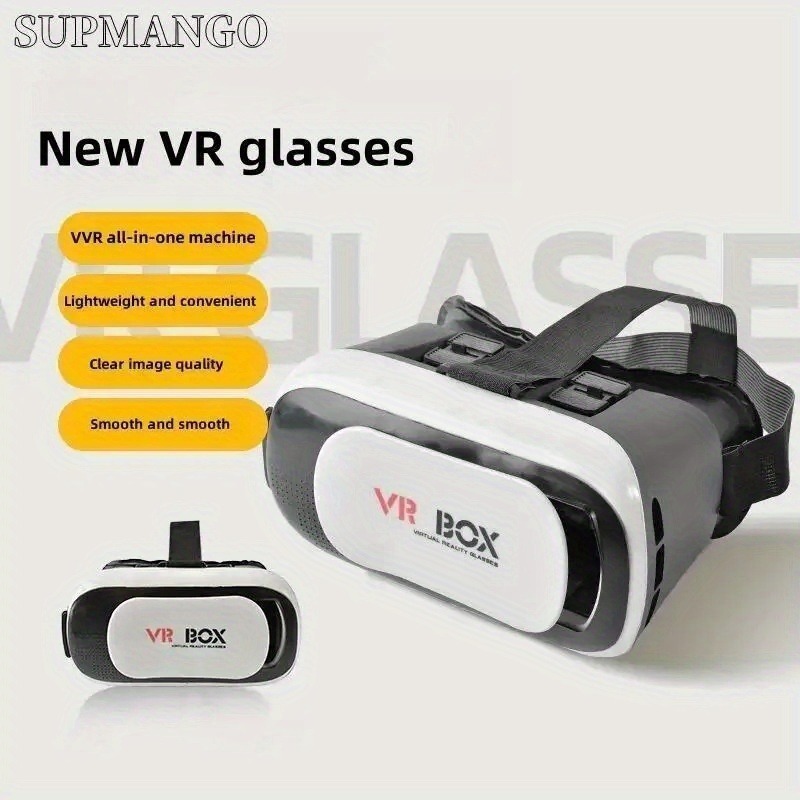 VR メガネ オールインワン VRBOX 第 2 世代ヘッドセット携帯電話映画ゲームデジタル メガネ オールインワン バーチャル リアリティ|undefined