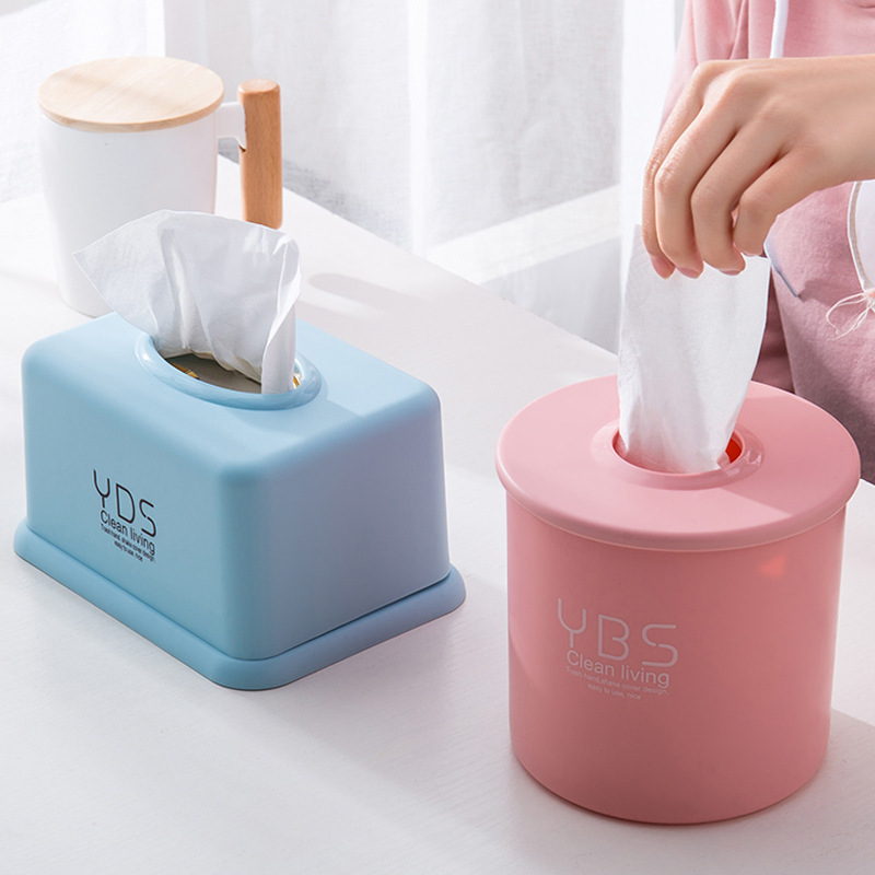 Caja de pañuelos de escritorio para el hogar Caja de almacenamiento de papel de dibujo Sala de estar para el hogar Mesa de centro de comedor Caja de dibujo de papel multifuncional minimalista nórdico