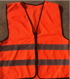 Doble zip chaleco de malla