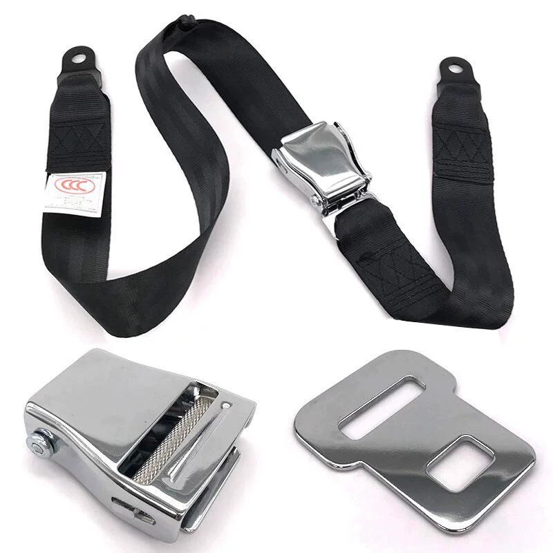 Двухточечный авиационный ремень безопасности авиационный пряжка пояс высокоскоростной рельс Kart детская площадка предохранитель завод оптовая продажа