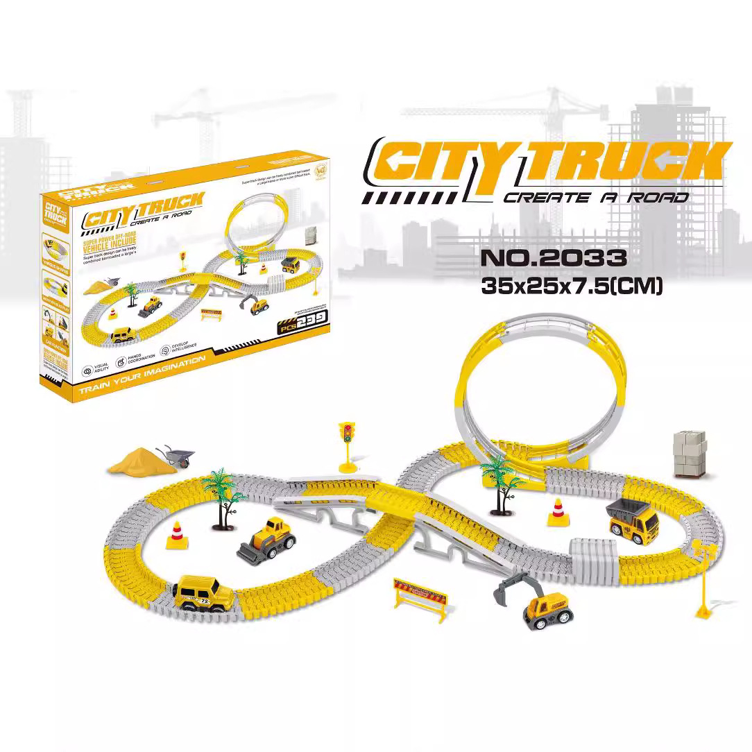 Desmontaje y montaje de vehículos de ingeniería bloques de construcción educativos de juguete para niños y niñas