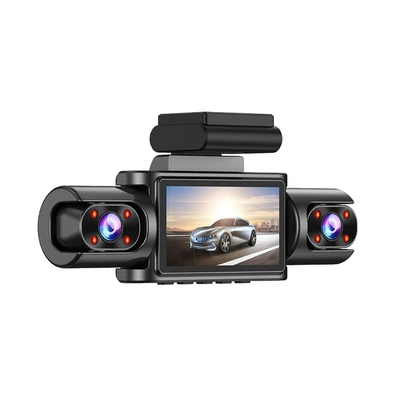 radar warning, parking monitoring, Driving recorder - xc404-quad-recorder-wifi-32gb-memory-card