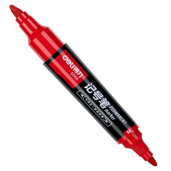 S555 red double head [single pack] cannot be refilled with ink