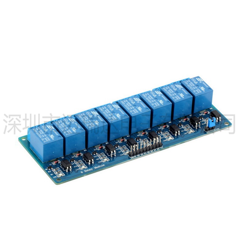 8路继电器模块 5V 带光耦保护 继电器扩展板