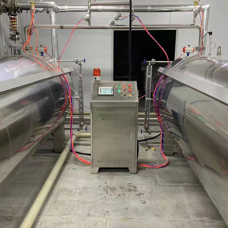 全自动不锈钢双锅并联杀 菌锅多功能杀 菌锅饮料蛋制品杀 菌锅