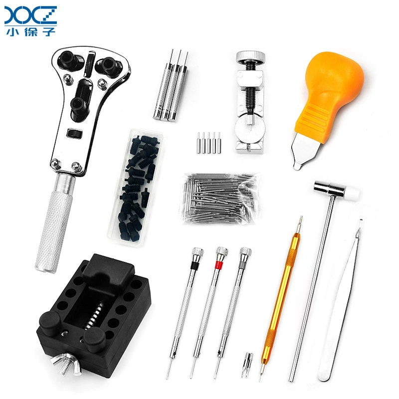 Watch repair, tools set, watch strap, 147 pieces