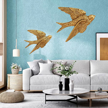 欧式复古飞燕壁饰客厅卧室墙饰小燕子装饰品照片墙组合装饰软装