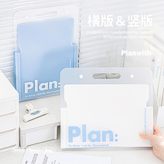 Planwith Accordion File Folder Multi-layer Large Capacity A4 Document Classification Folder Insert Storage Bag