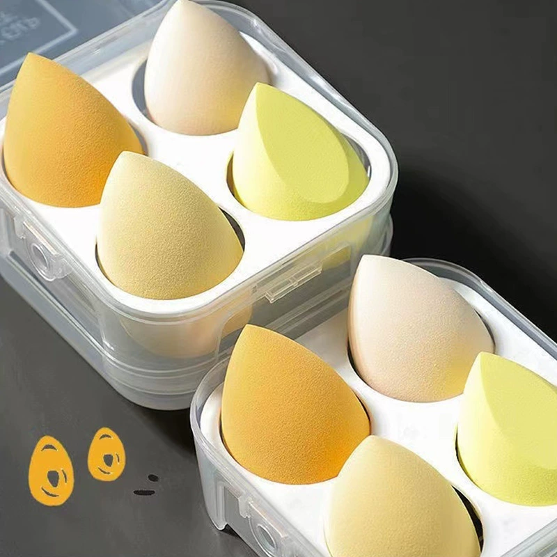 Cosmetic sponge, foundation, 4 pieces