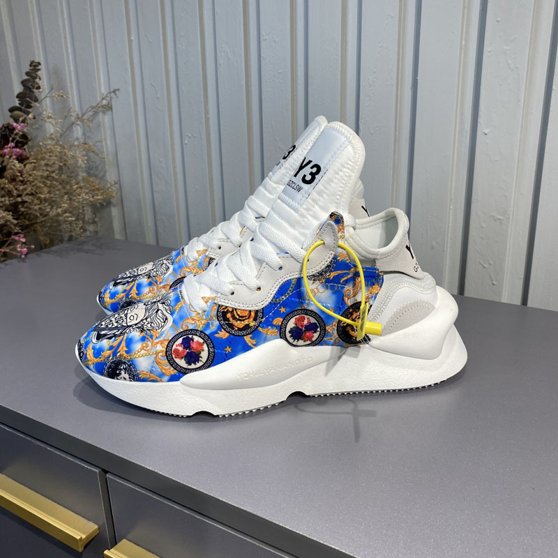 Spring New Men's Shoes Y3Gzclsw Black Warrior Dad Shoes Retro Graffiti Niche Couple Casual Sports Shoes