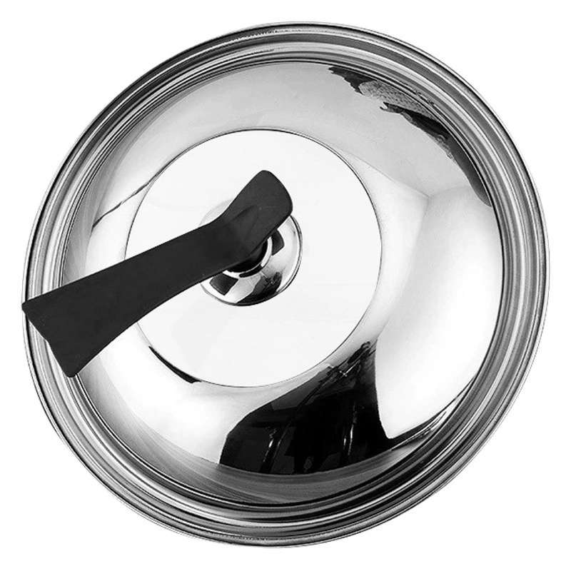 Крышка из закаленного стекла крышка для домашнего приготовления крышка для приготовления пищи Размер пароварки универсальный 32 нержавеющая сталь прозрачная крышка