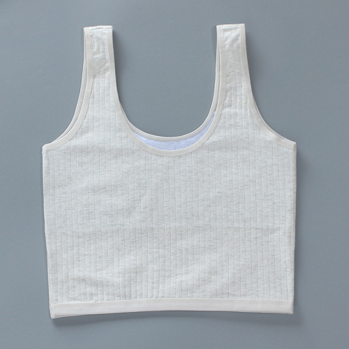 Girls' small vest, extended underwear, children's bra, pure cotton bottoming, primary school students' tube top and suspenders for inner wear