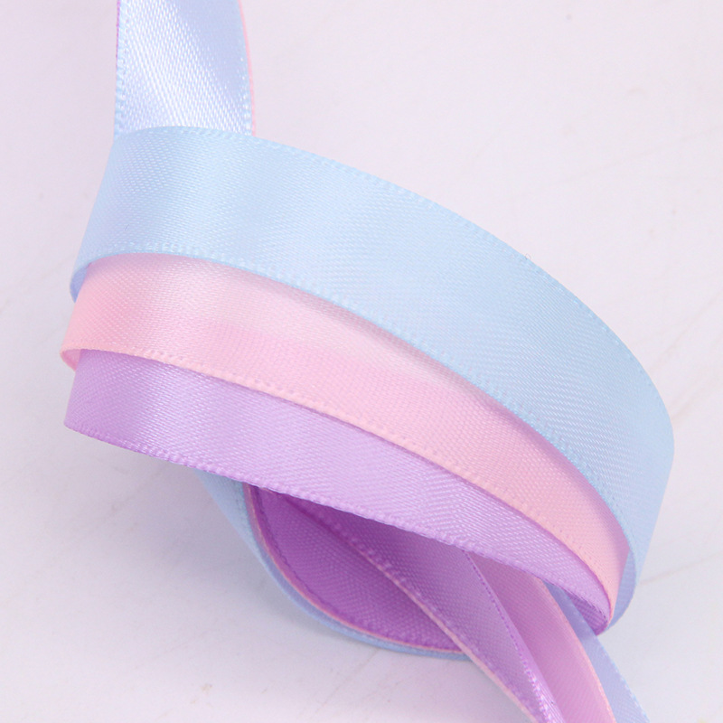 Fábrica al por mayor 1,5 cm cinta de poliéster colorido caja de regalo de embalaje DIY cinta de color sólido cinta accesorios de ropa