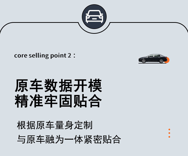 Suitable for Hongqi E-Qm5 Car Rear Wing Blade Sports Carbon Fiber Pattern Punch-Free Compliant New Fixed Wing
