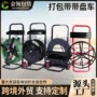 手推手动纤维pet带盘车