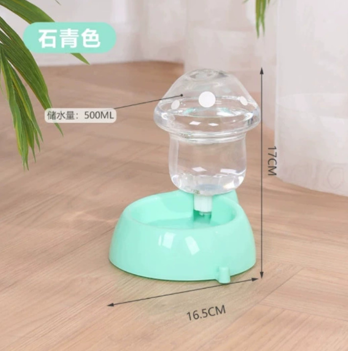 猫咪碗狗狗自动蓄水喂食器防打翻双碗水碗猫食盆宠物用品猫粮|undefined