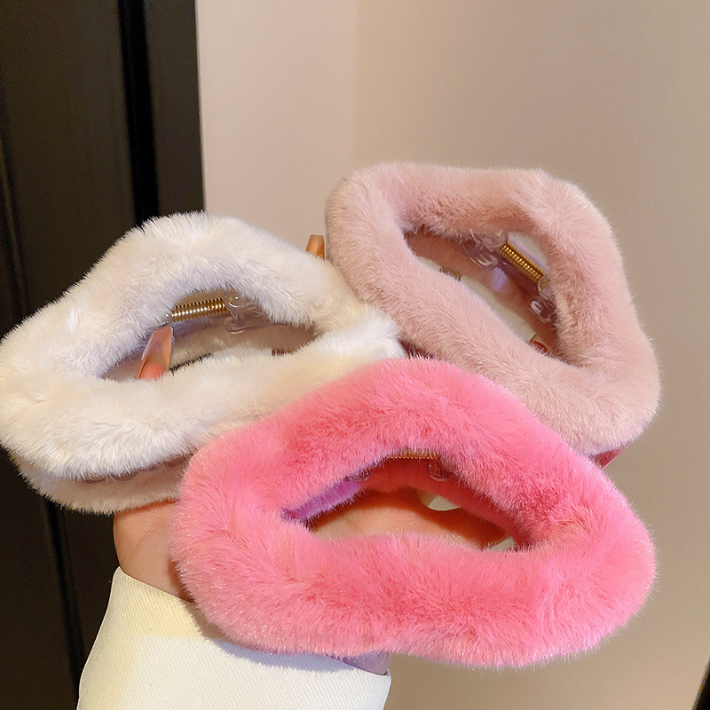 Peluche oversize, forcina per capelli Cloud, volume per capelli, dopamina, dolce ricciolo per capelli, accessorio per capelli con clip a forma di squalo_voghion.com