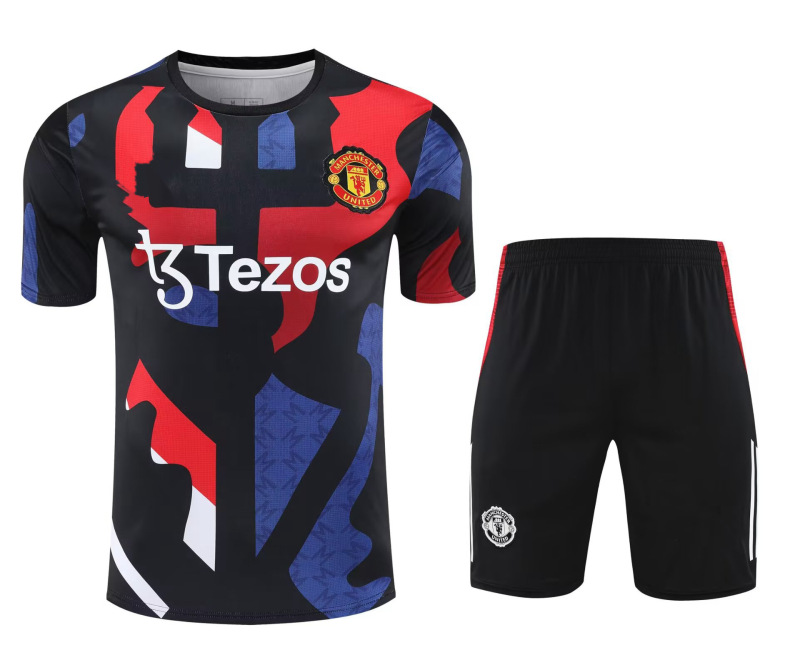 工場直販 新型 バルセロナ スポーツトレーニングウェア サッカーユニフォームセット メンズ サッカーユニフォーム 卸売 通気性|undefined
