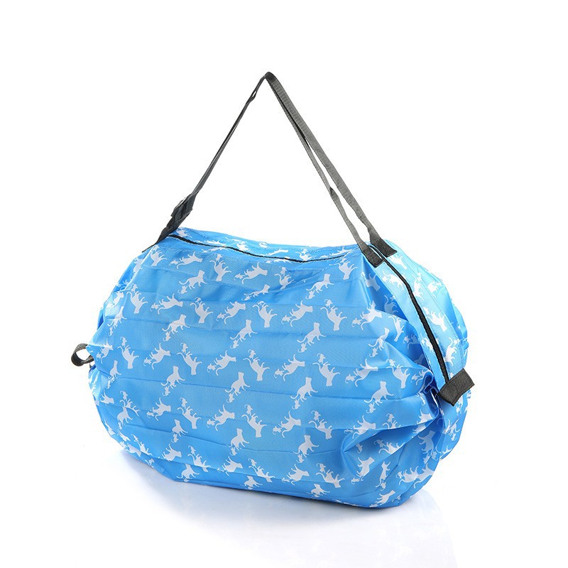 Fábrica de gran capacidad plegable bolsa de compras plisada camuflaje multicolor Oxford tela de almacenamiento portátil protección del medio ambiente bolso