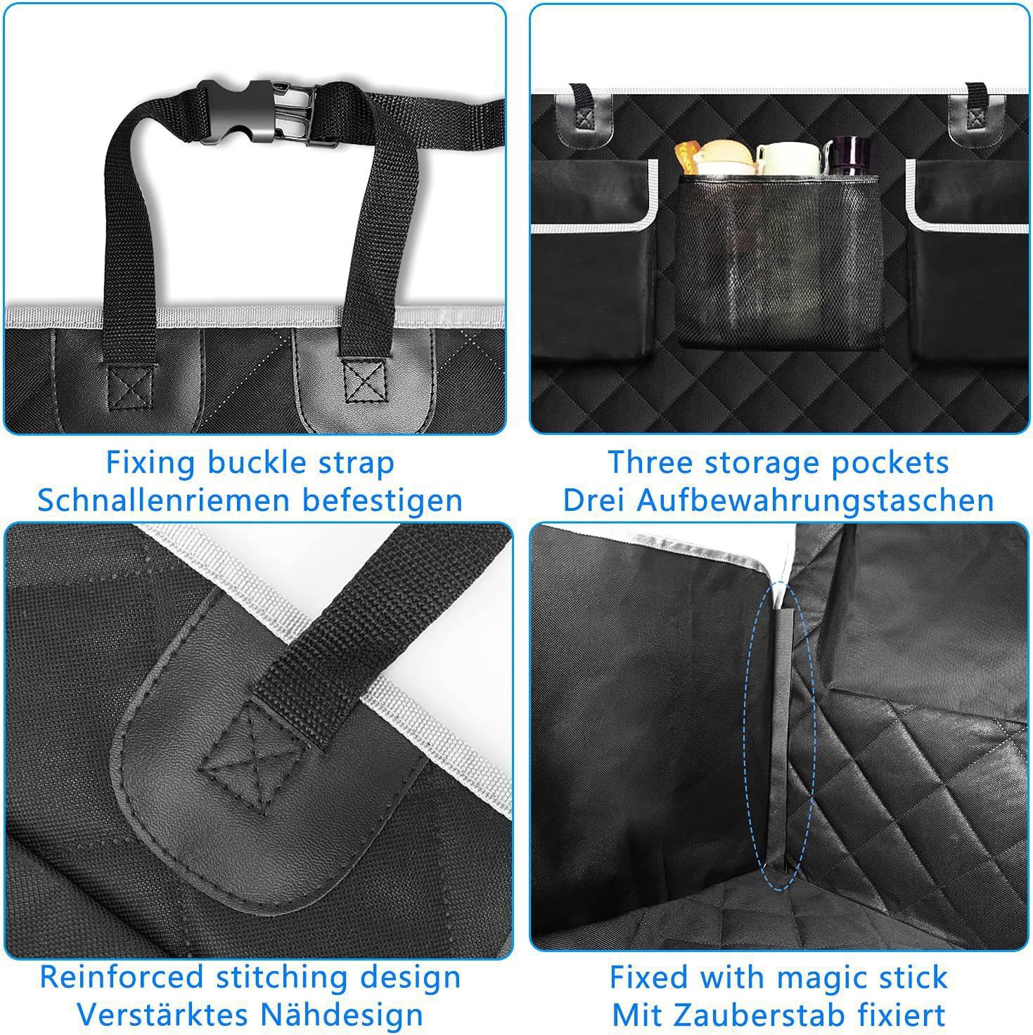 Car Trunk Pet Mat, Waterproof Car Pet Bed, Anti-Dirt Car Mat for Large and Medium-Sized Dogs, Cross-Border Hot Selling