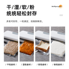 Cross-border vacuum sealing machine, small portable vacuum packaging machine, sealing machine, home use automatic food preservation plastic sealing machine