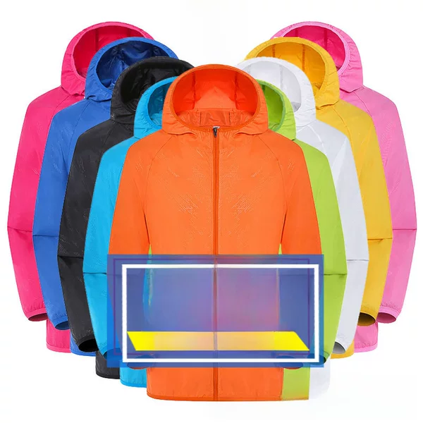 Light Board Wholesale Skin Clothing Outdoor Men and Women Couples Summer New Quick-Drying Clothing Skin Windbreaker Sun Protection Clothing