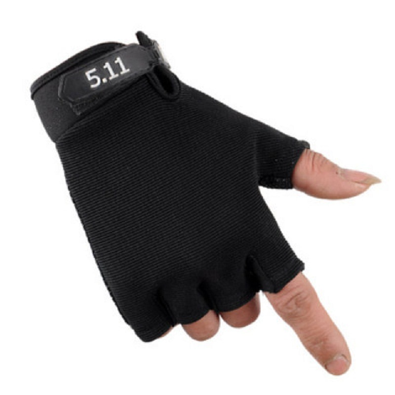 511 half-finger gloves men's and women's cycling sports fitness outdoor tactical non-slip wear-resistant special forces mountaineering missing fingers